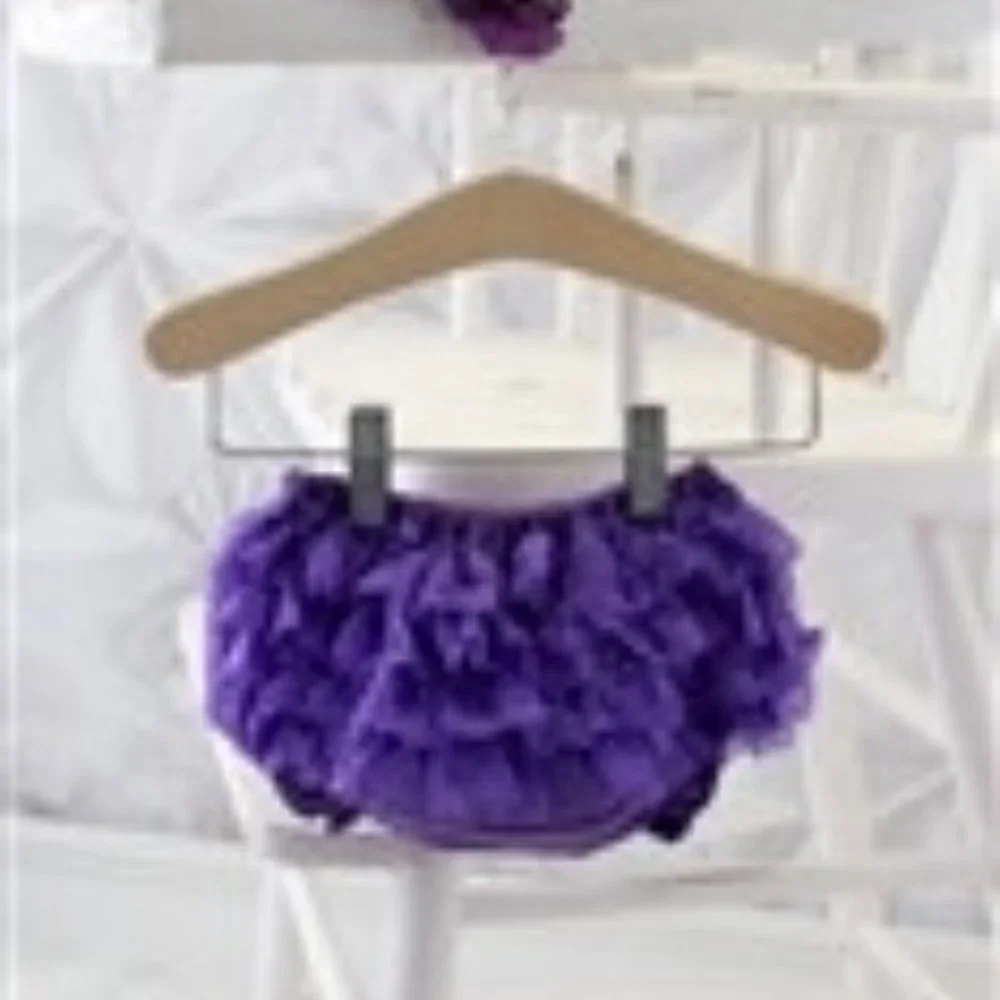 NEW Baby Cotton Ruffle Bloomer Bummie Diaper Cover